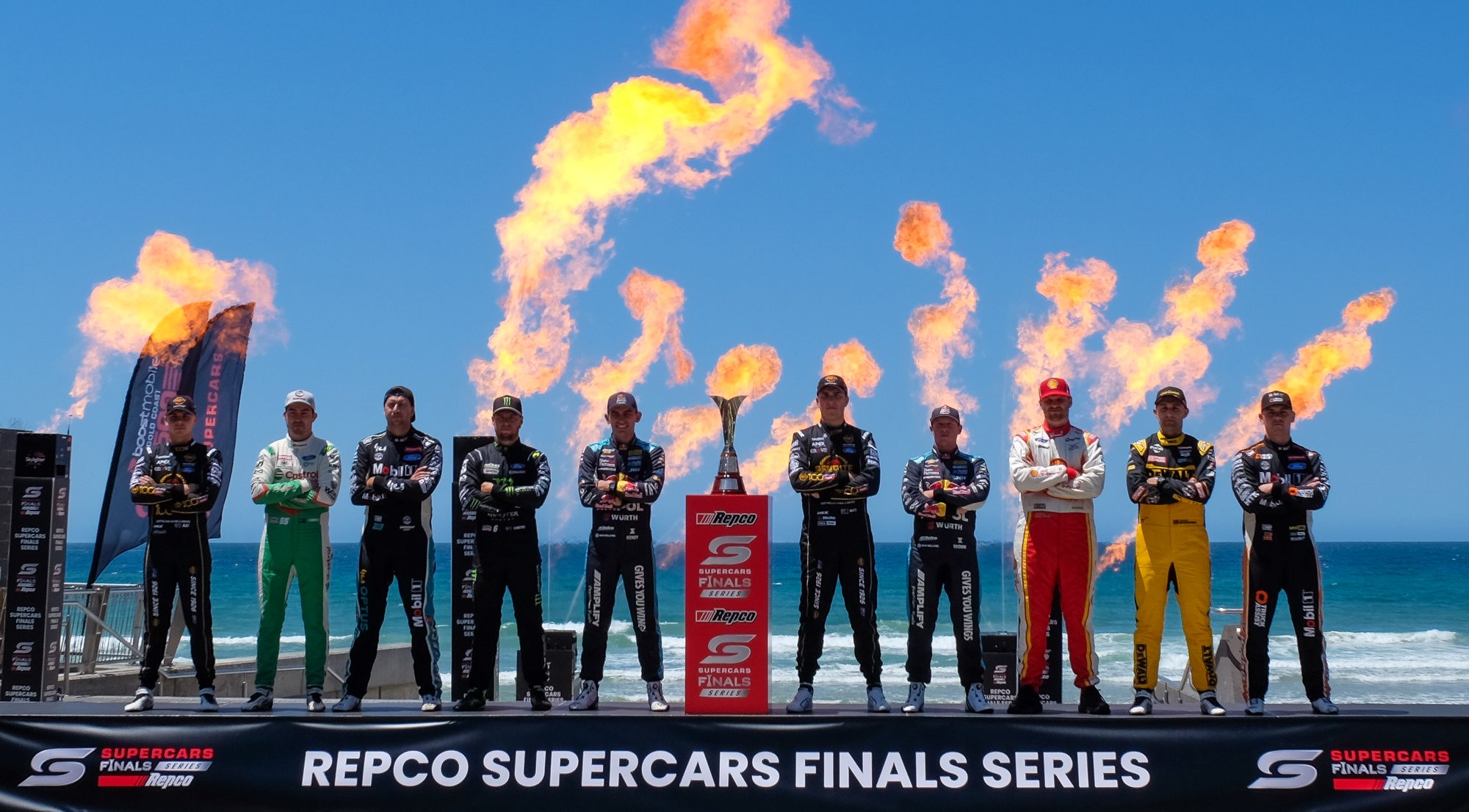 Supercars launch on the Gold Coast 2025